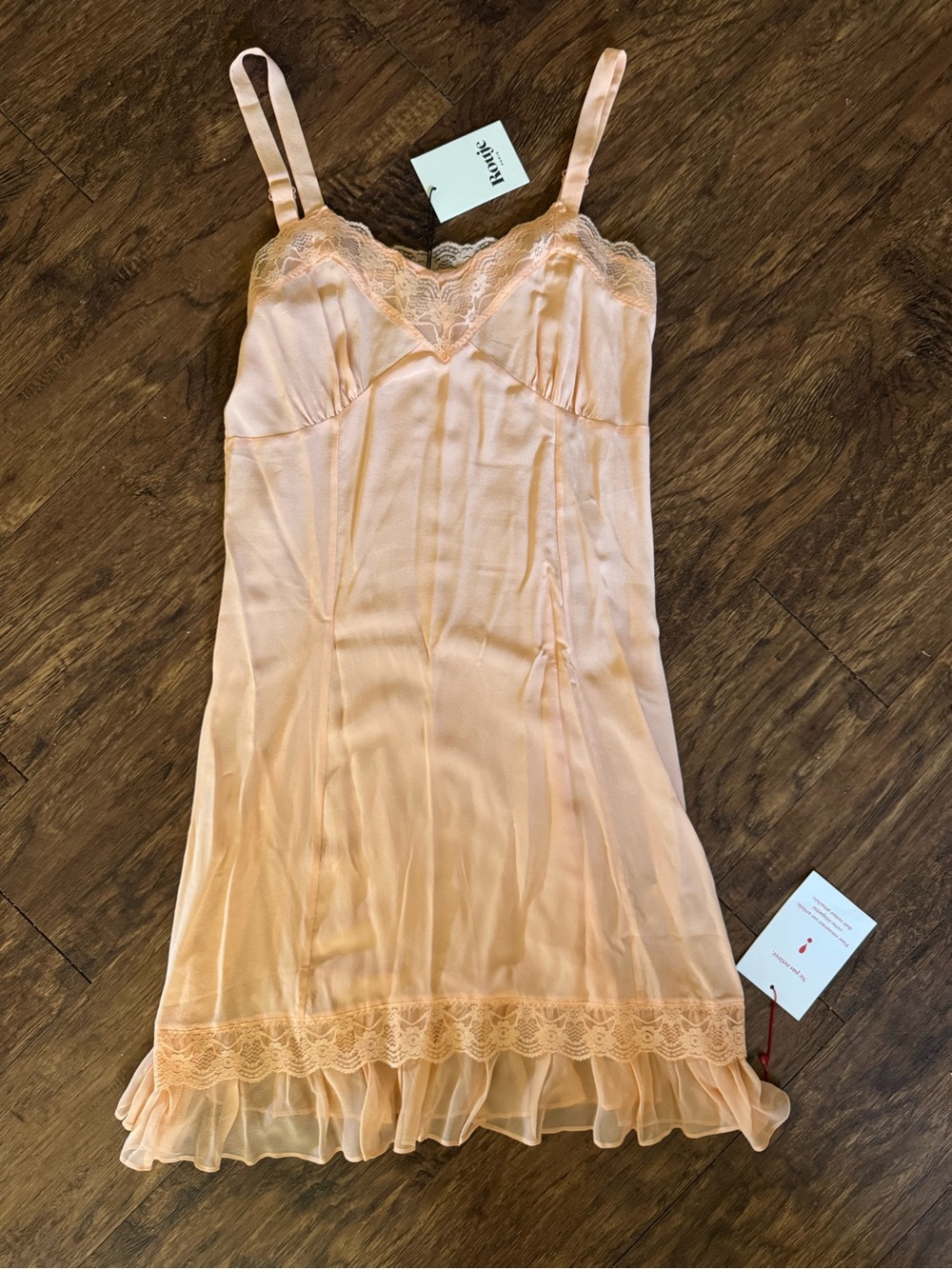 NWT ROUJE PARIS Carole Slip Dress - Picture 2 of 5